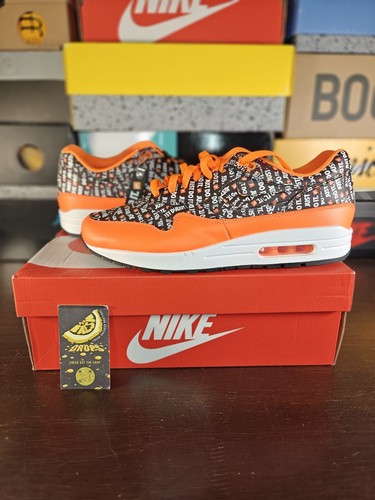Nike Air Max 1 Premium Just Do It Pack Orange Brand New Size