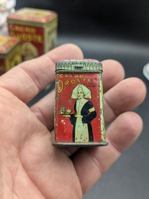 Ancienne et RARE Boite échantillon Cacao DROSTE & Co HAARLEM 