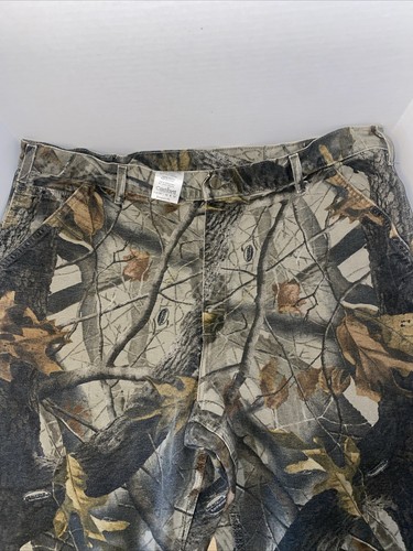 VTG Carhartt Men's 38X32 RealTree Camo Carpenter Pants