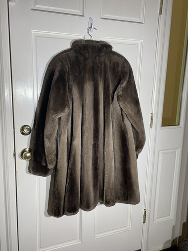 CURRENTAGE カレンテージ Short Beaver Long Coat Sheared Beaver