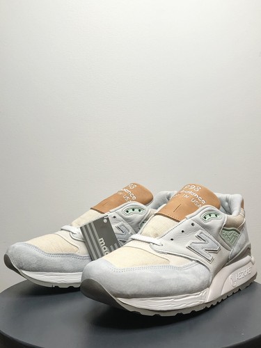 Pre-owned New Balance Balance 998 Made In Us (m998ene) - Size 9.5-10 In  White | ModeSens