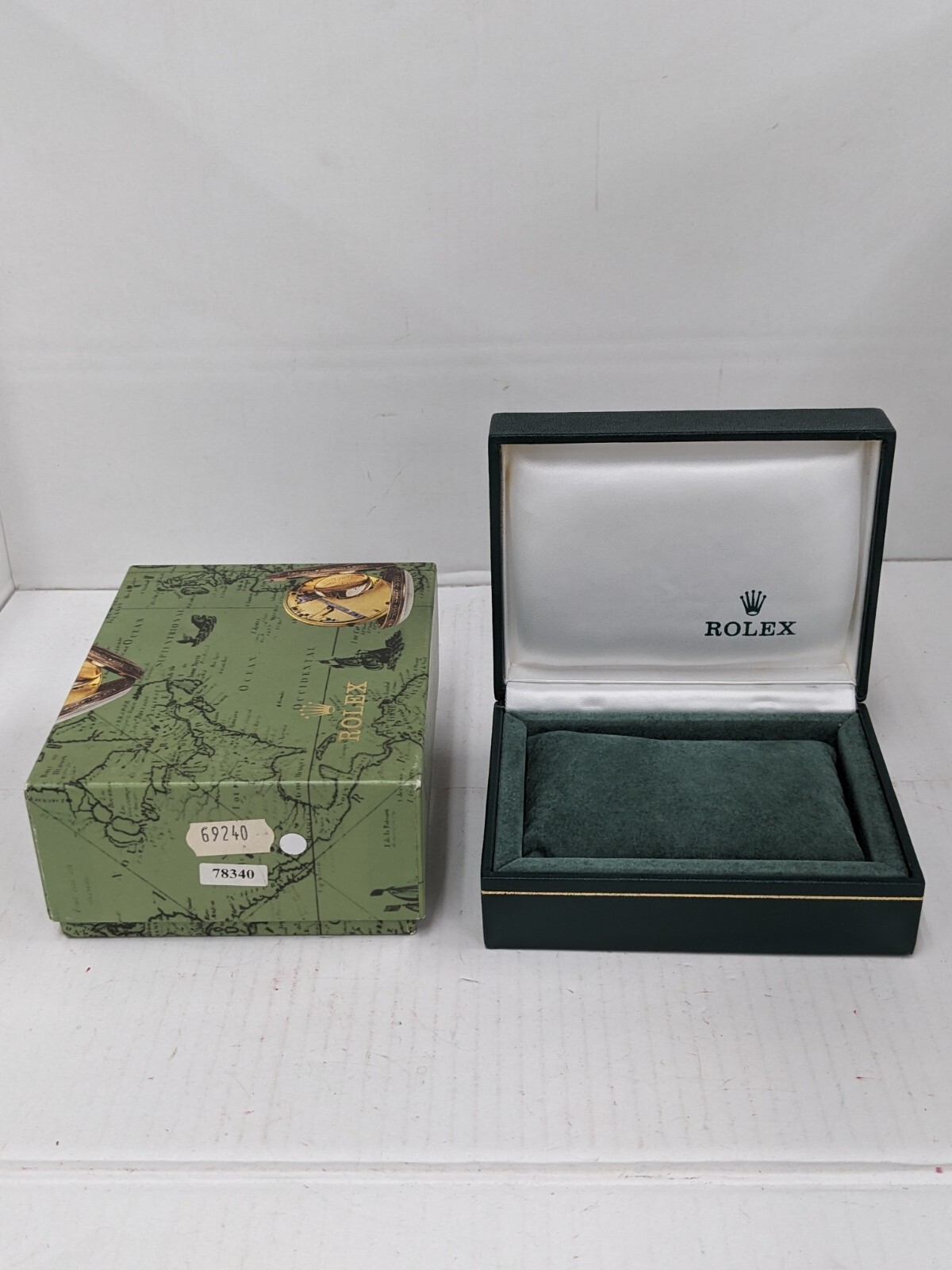 ROLEX 69240 Oyster-Perpetual watch box case 11.00.71 wood