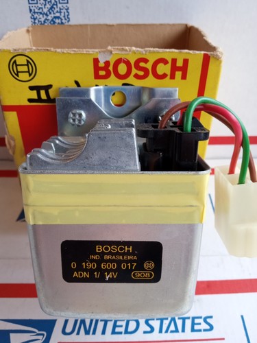 NOS Bosch External Voltage Regulator 0190600017 1973.5-1974