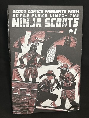 Ninja Scouts #1 2021 NM Exclusive Variant Nate Made It TMNT Homage! Scout Comics