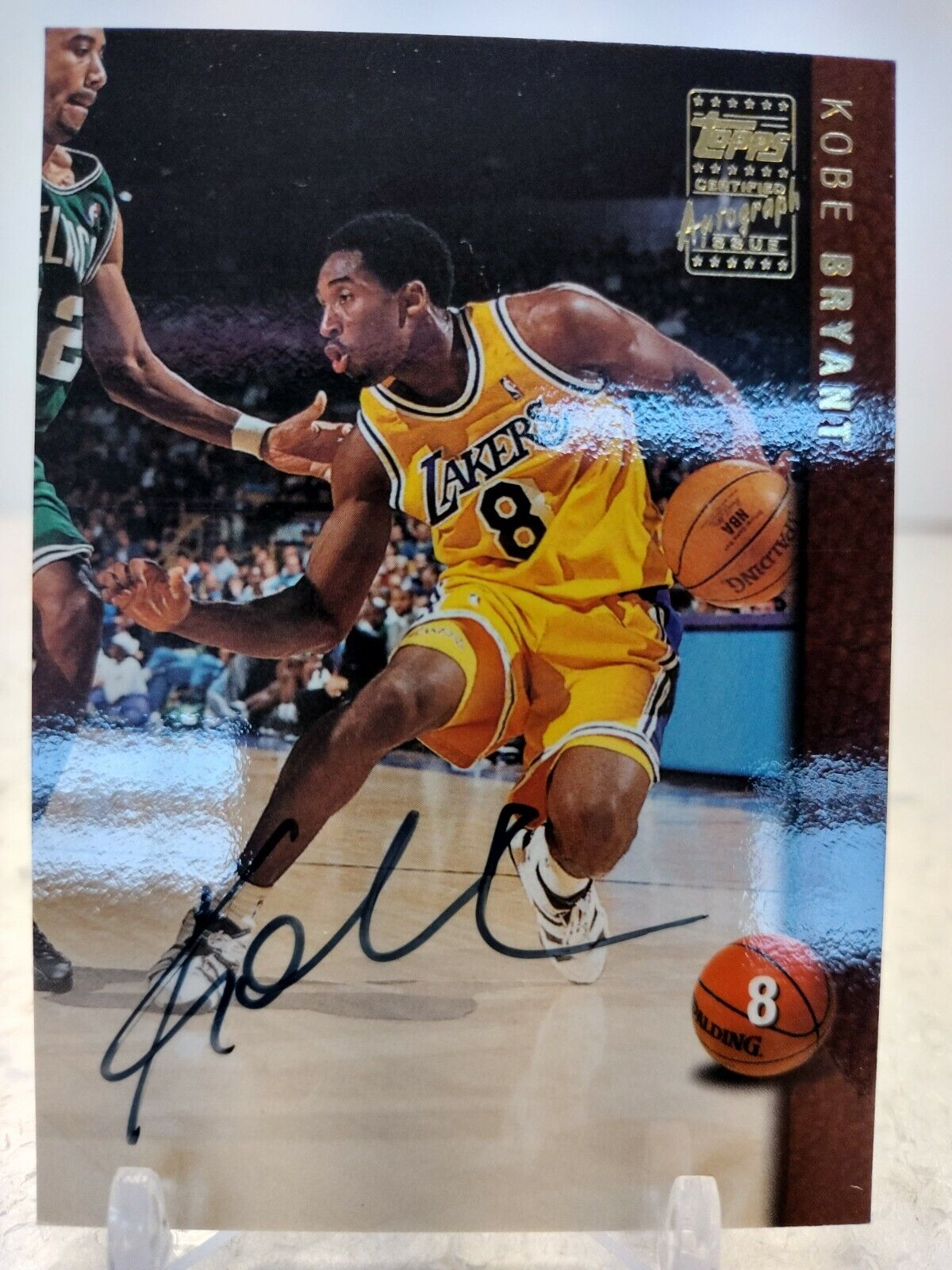 KOBE BRYANT AUTO 1ST Certified 1998 Topps Basketball AG2 KOBE BRYANT AUTO 1ST Certified 1998 Topps Basketball AG2