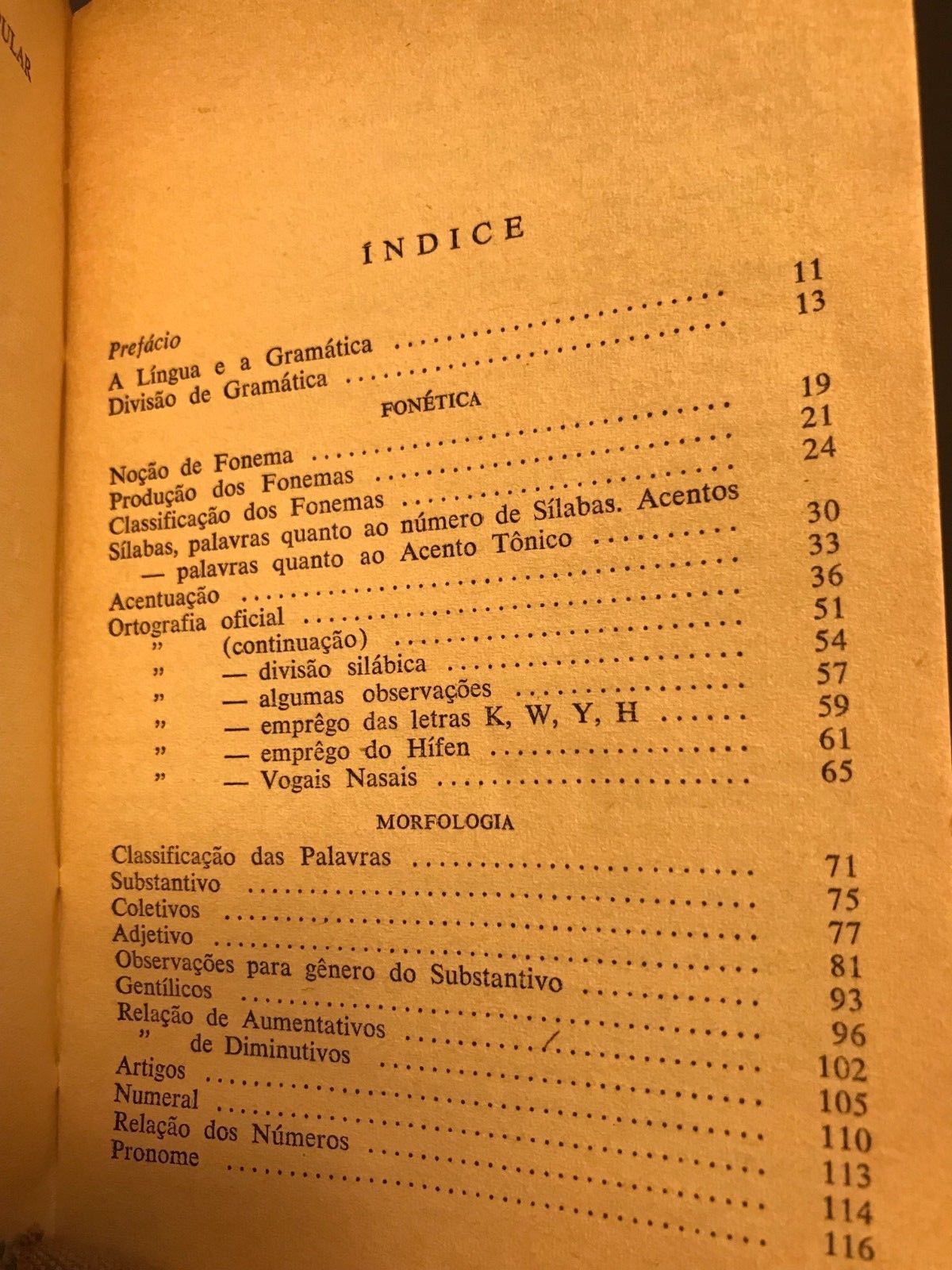 Gramatica popular da langua portuguesa - Walmirio Macedo 1966 paperback