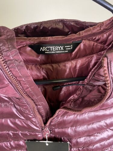 Pre-owned Arc'teryx Women 's Nuri Jacket Coat Sizes Xs, Small, Medium - Crimson - In Red