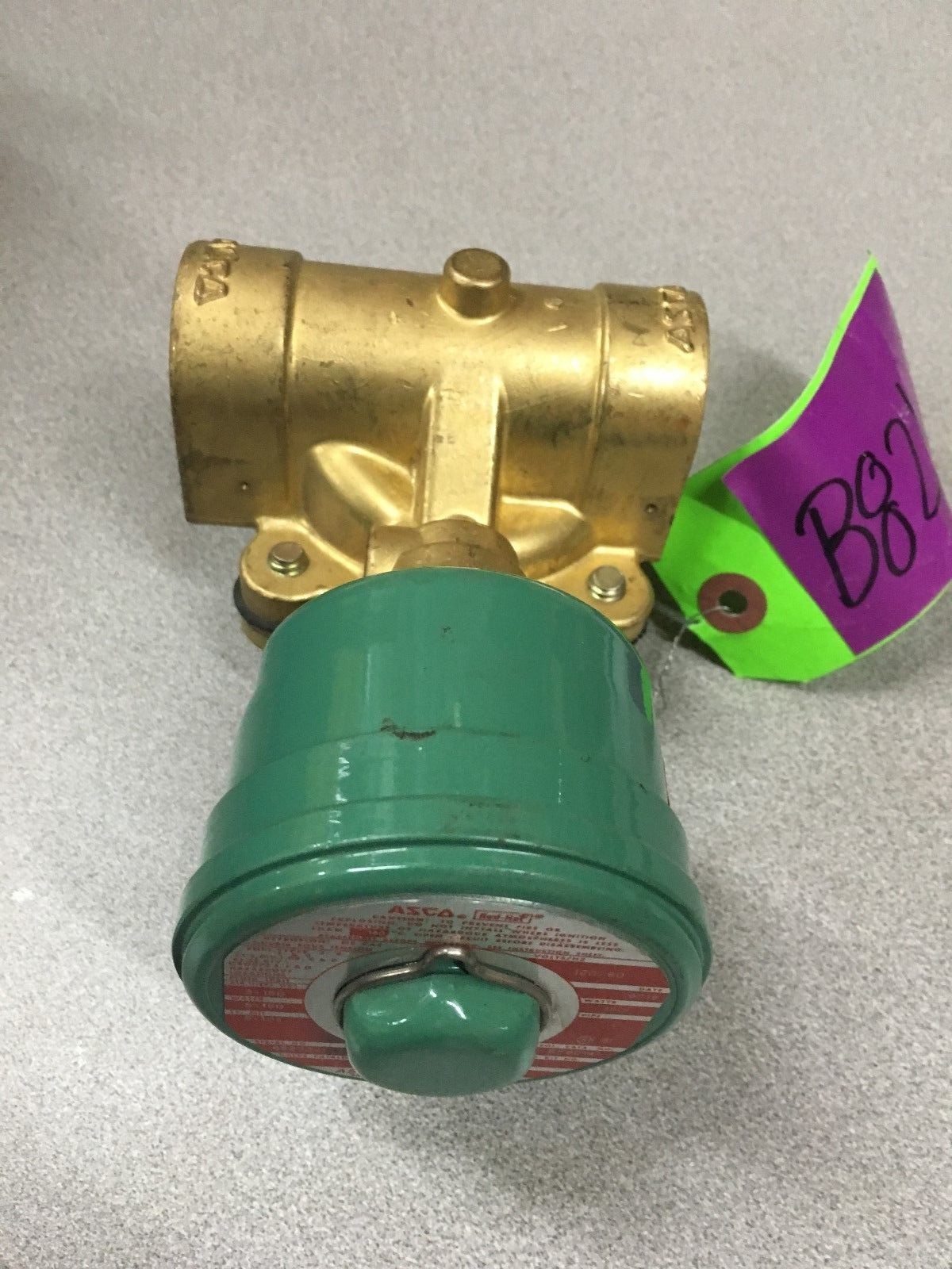 えいか NEW ASCO RED HAT 120/60 VOLT SOLENOID VALVE EF8210D14 | eBay