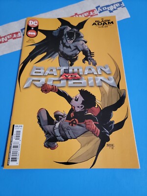 Batman vs Robin 2 family feud Mark Waid road to Lazarus Island NM