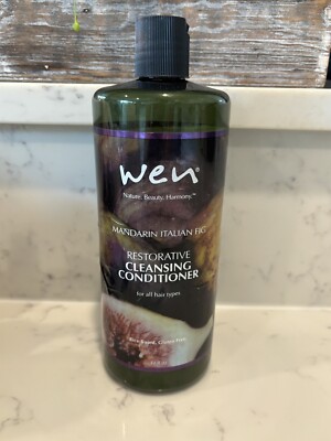 WEN MANDARIN ITALIAN FIG RESTORATIVE CLEASING CONDITIONER 32 OZ *UNSEALED