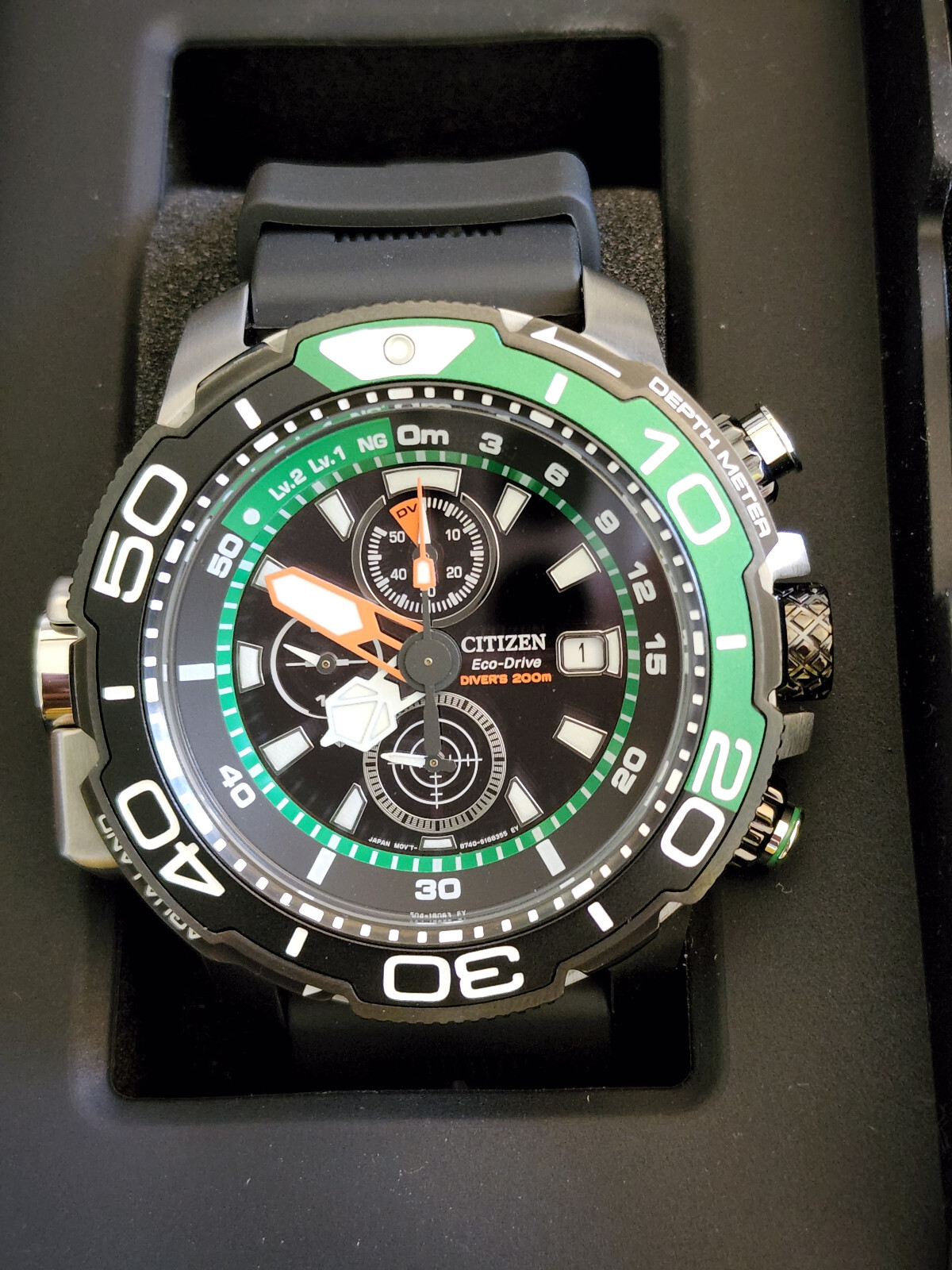 Citizen Promaster Aqualand Green Dive Watch BJ2168-01E SHIPS TODAY | eBay Citizen Promaster Aqualand Green Dive Watch BJ2168-01E SHIPS TODAY | eBay