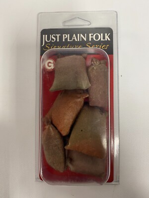 Just Plain Folk # 0531 G Scale Train Figure 6 Dirty Sacks  NEW