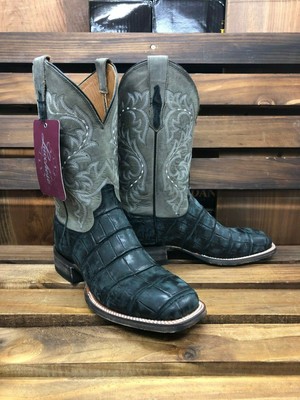 handmade square toe boots