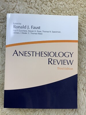 ANESTHESIOLOGY REVIEW (ANESTHESIOLOGY REVIEW)(3RD EDITION) By Faust Ronald J. Md