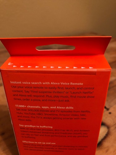 Amazon Fire TV Stick with Alexa Voice Remote Streaming 2nd Gen New Sealed