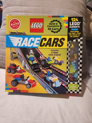 New - Klutz LEGO Race Cars - Ages 7+ | 1-2 players