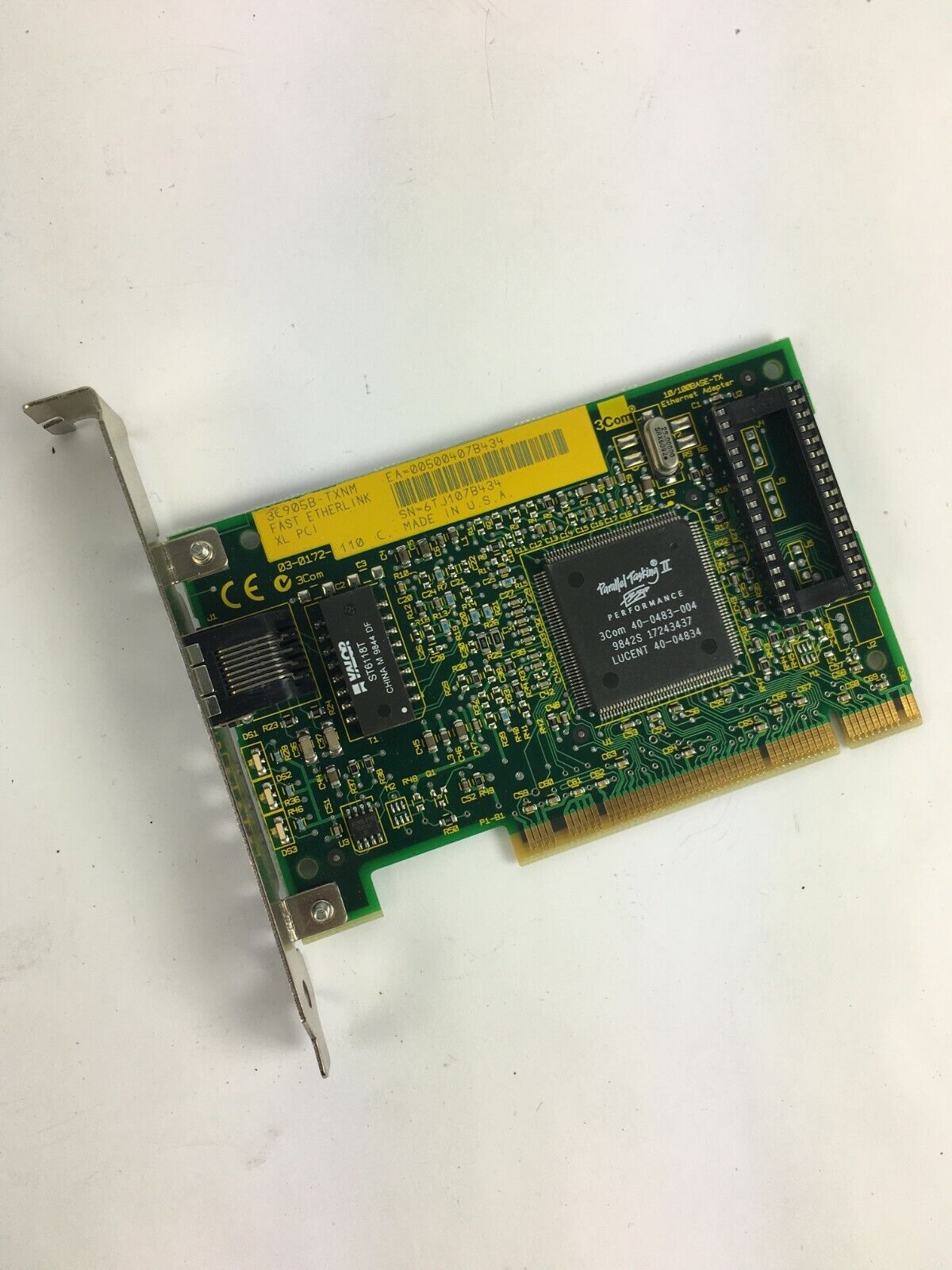 Genuine 3Com 3C905B-TX Fast Ethernet Link XL PCI Card Desktop PC