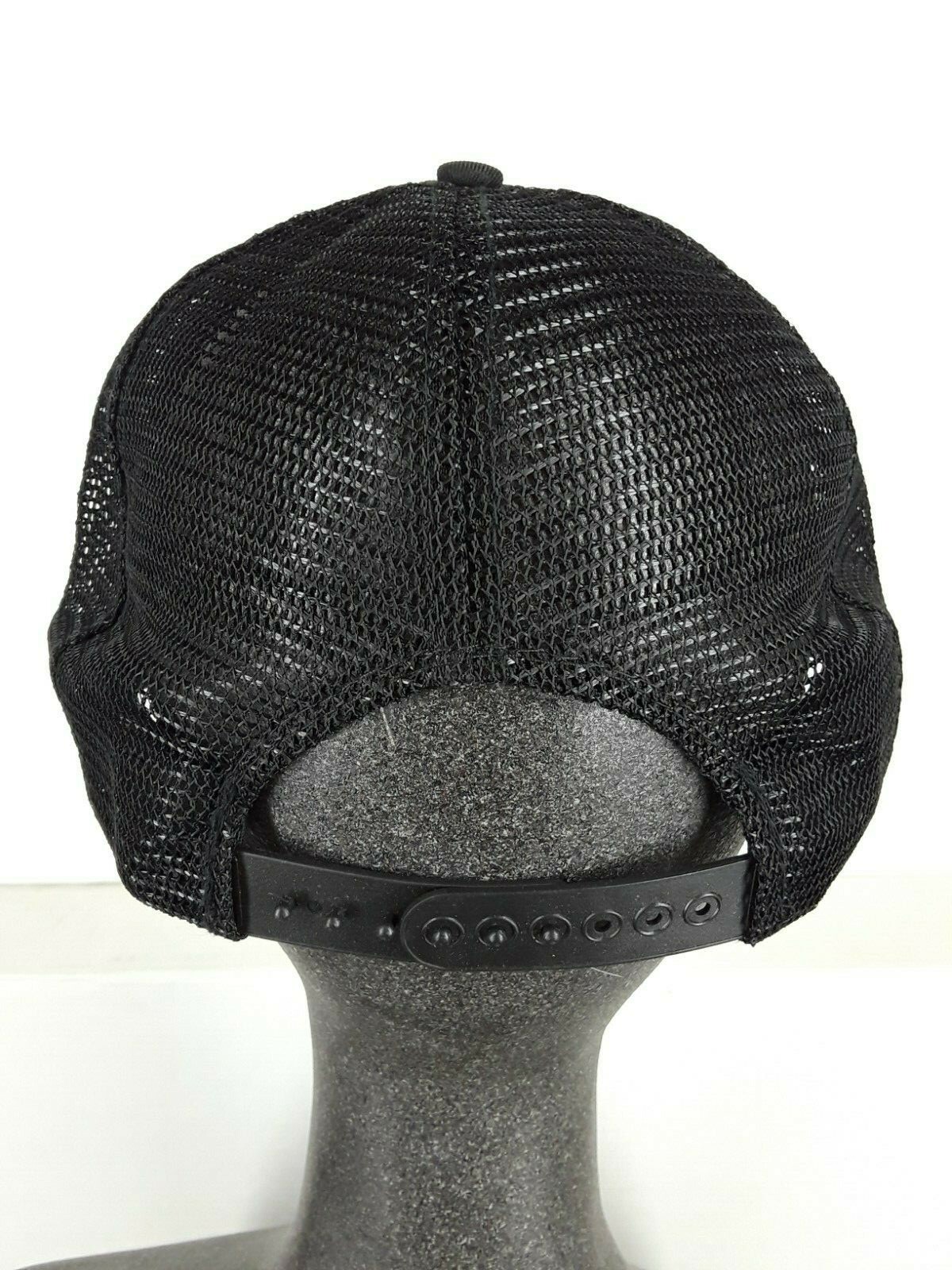 Vintage Texaco Havoline Motor Oil Black Mesh Trucker Snapback Cap Hat