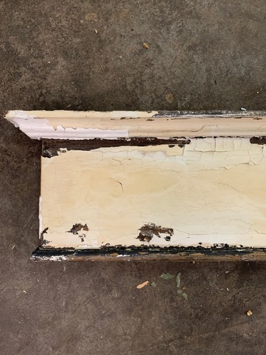 Vintage Primitive Wooden Decorative Architectural Salvage House Mantle #2