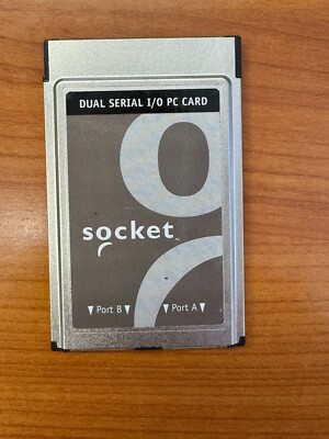 Socket Dual Serial I/O PC Card