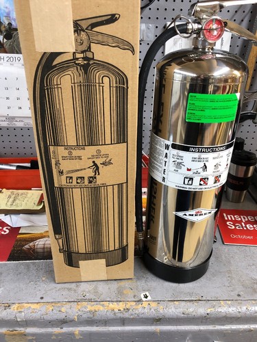 2 1/2 Gallon Water Fire Extinguisher