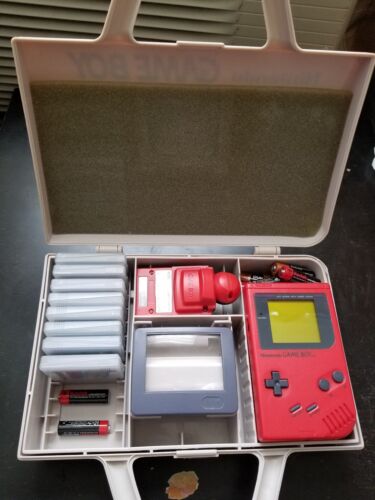 Nintendo GameBoy DMG-01 Console with GB80 Carry Case +8games Nintendo GameBoy DMG-01 Console with GB80 Carry Case +8games