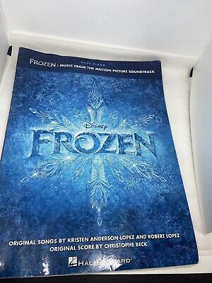 Frozen Disney Movie for Vocal Selections Piano Sheet Music Hal Leonard Song Book