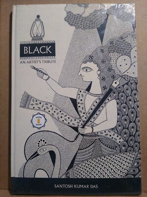 Black: An Artist's Tribute by Santosh Kumar Das--Limited Edition Hardcover--New