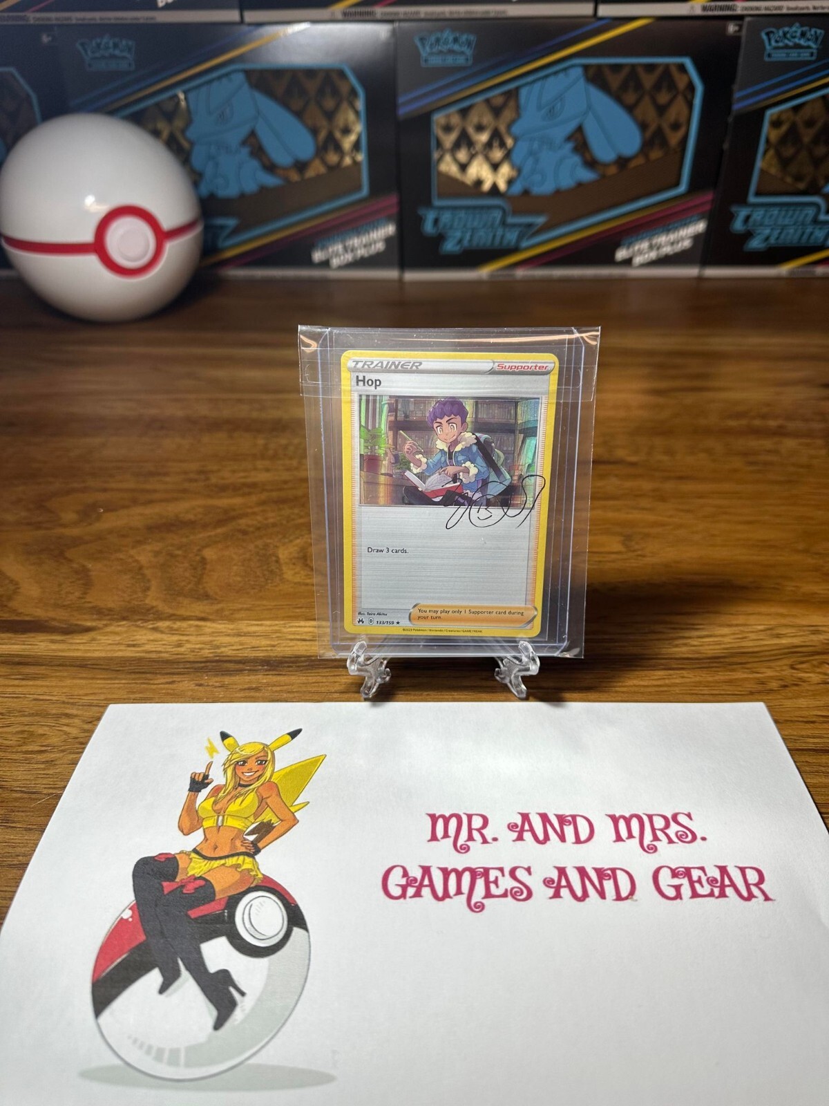 Pokemon Hop 133/159 Crown Zenith Ultra Rare Holo Trainer