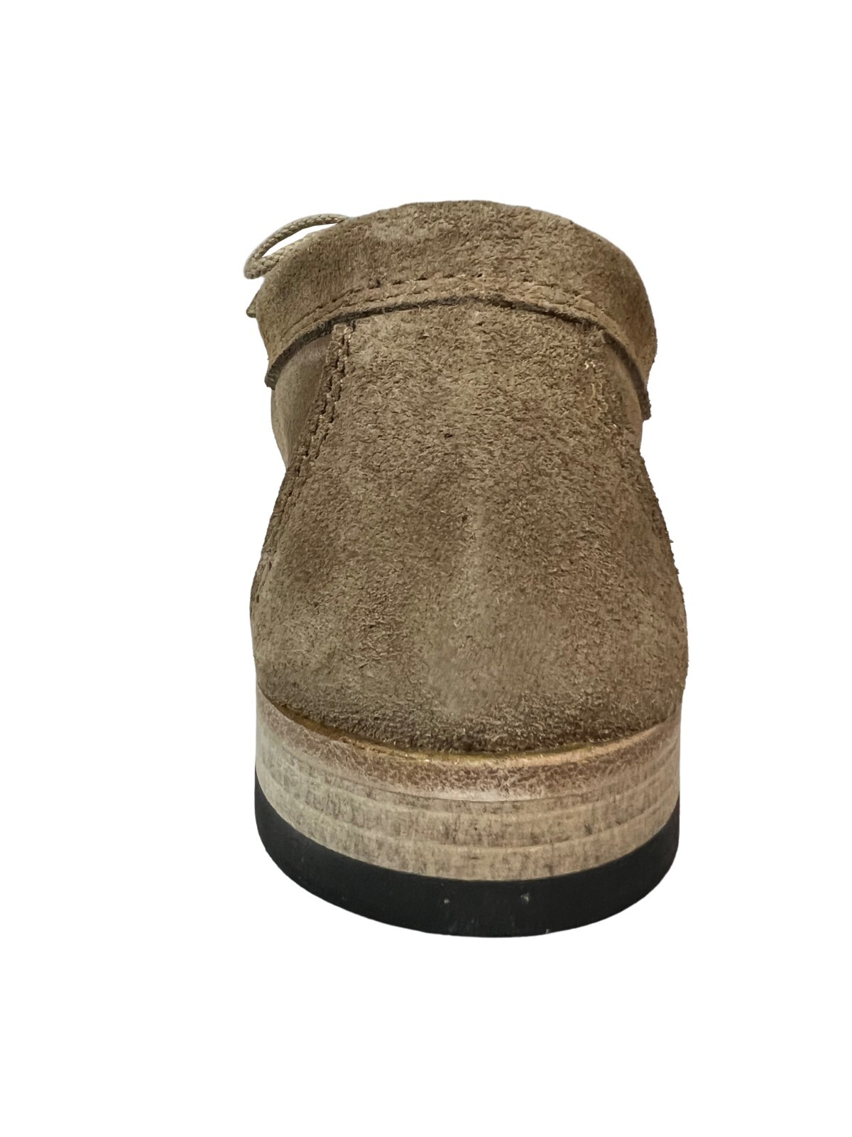 Pre-owned Paraboot Icon Lab Men's Unlined Beige Suede Shoe  Fringe Leather Made In Ita