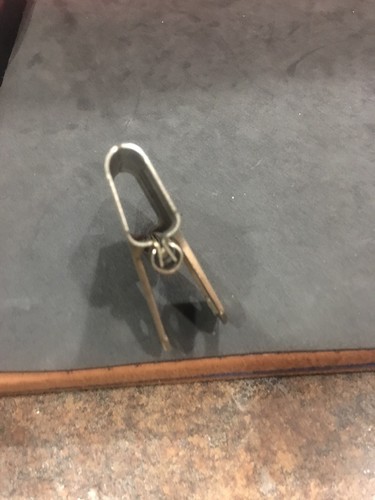Vintage Esterbrook Advertising Ball Bearing Binder Clip No. 30 Office Tool