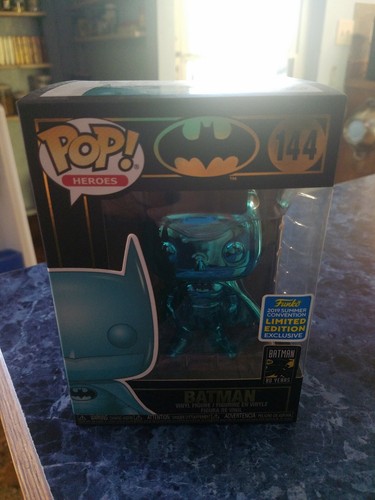 アメコミ Funko Pop Batman 144 Chrome Teal SDCC Funko Pop