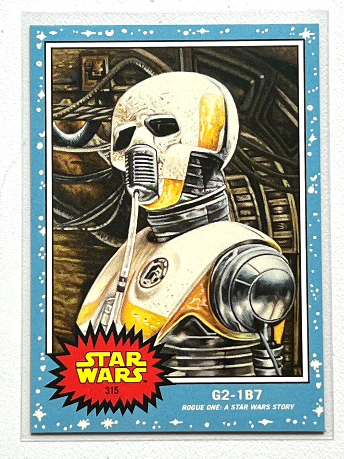 スターウォズ 2022 Topps Star Wars Living Set #315 G2-1B7 SP Rogue One A