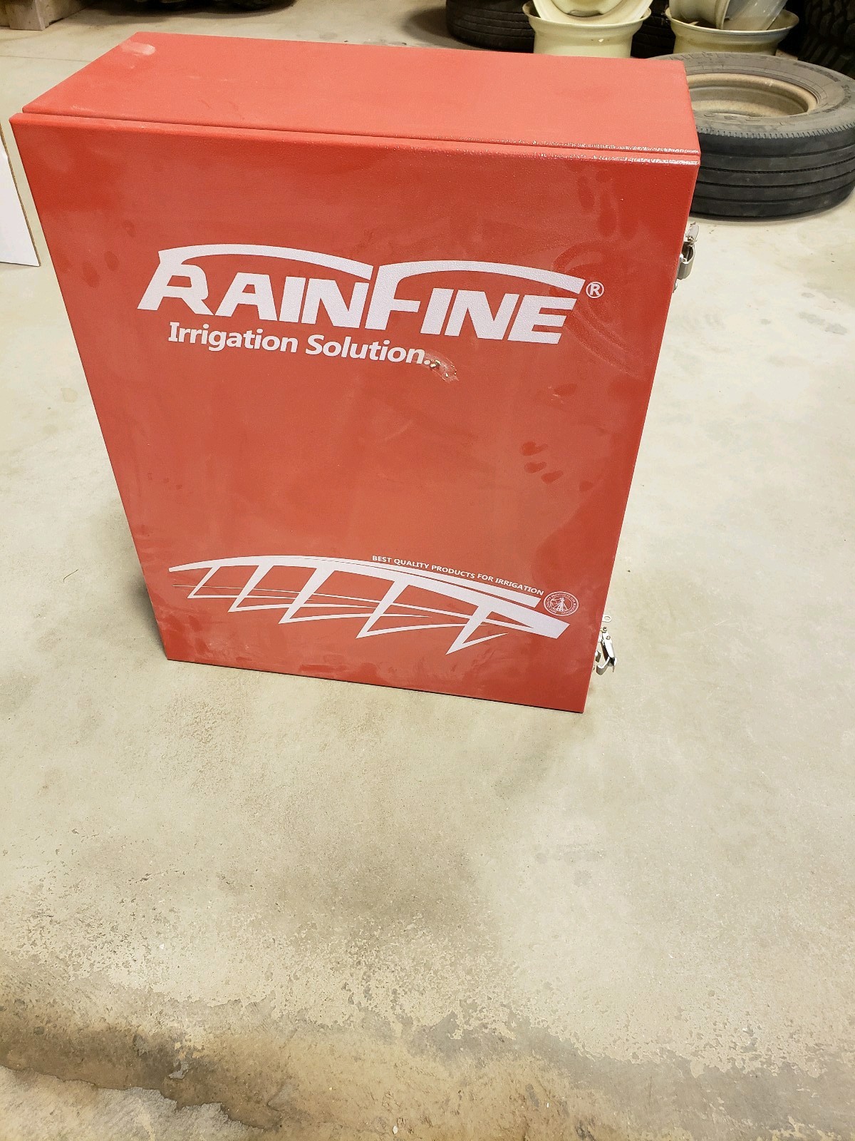 center pivot irrigation main panel Rainfine