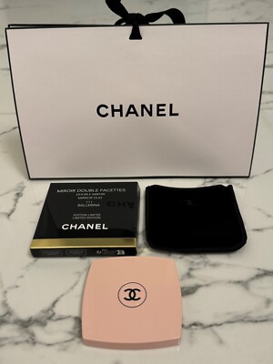CHANEL double facettes mirror LIMITED EDITION, BALLERINA pink NIB