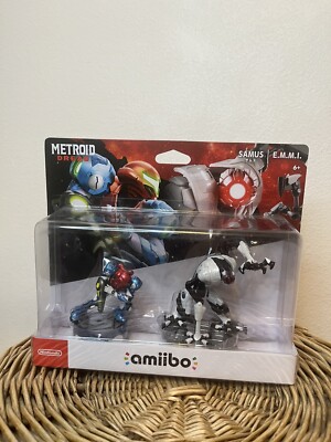 Nintendo amiibo Metroid Dread Samus and E.M.M.I. Figures EMMI NEW IN HAND
