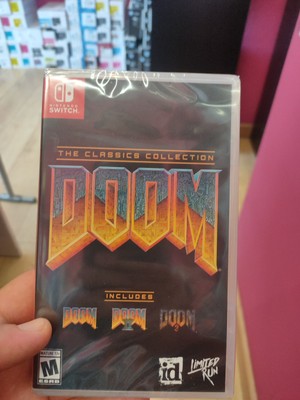 Nintendo Switch - 【e-102y】DOOM Switch Limited Run #102: DOOM: The Classics Collection | eBay