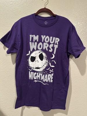 NWT Disney Jack Skellington Nightmare Before Christmas I m Your Worst Nightmare