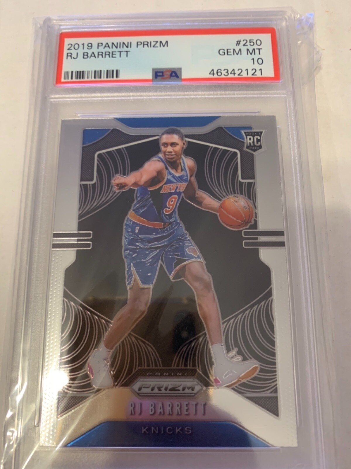 NBA rj barrett prizm rookie card☆ 2019-20 Panini RJ Barrett Prizm Rookie Card RC All American
