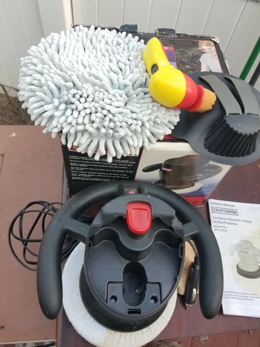 Craftsman 10724 7" Cordless Random Orbital Buffer/Polisher