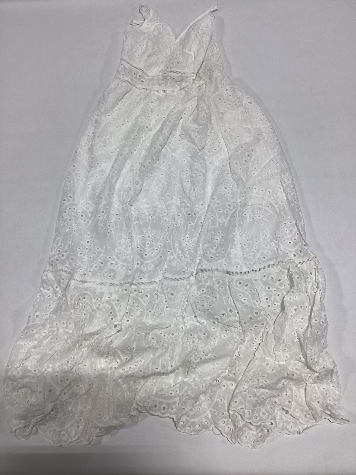 Womens Simplee White Dress Size S Small EUC