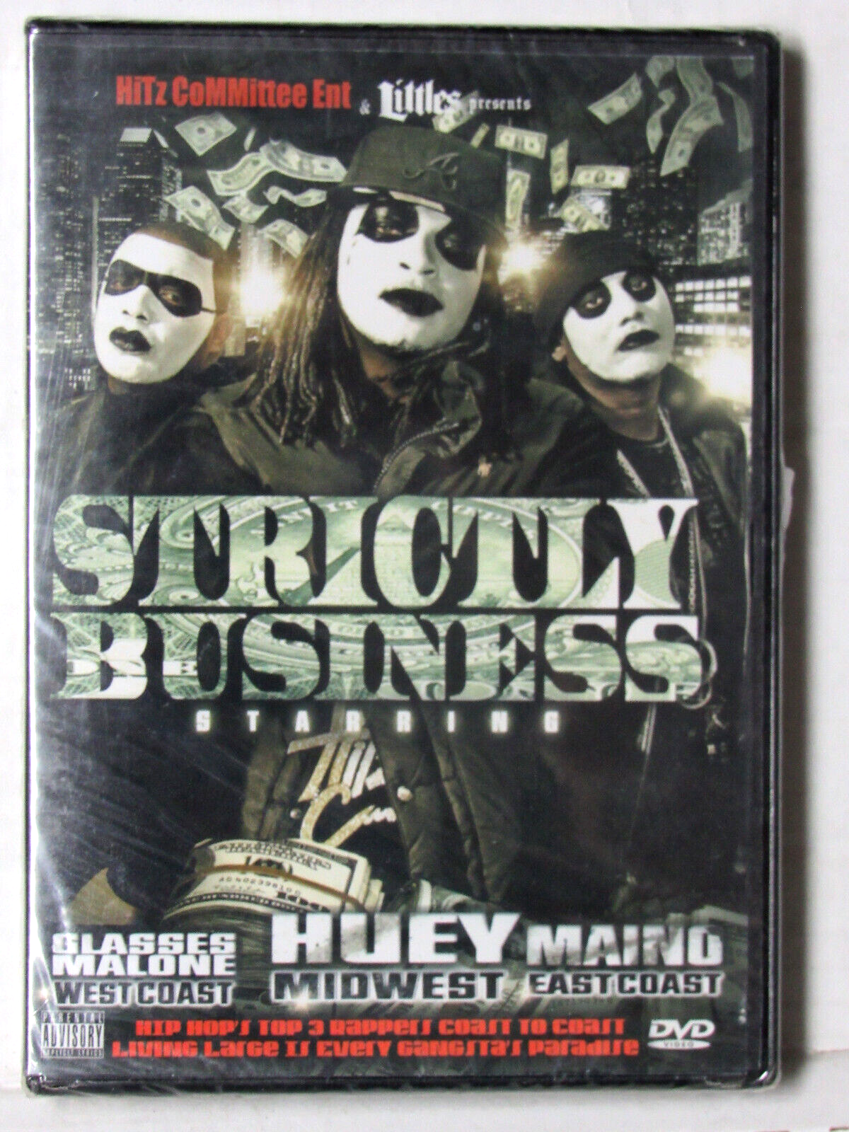 Strictly Business NEW/SEALED Hip Hop Rap, w/torn shrink, DVD