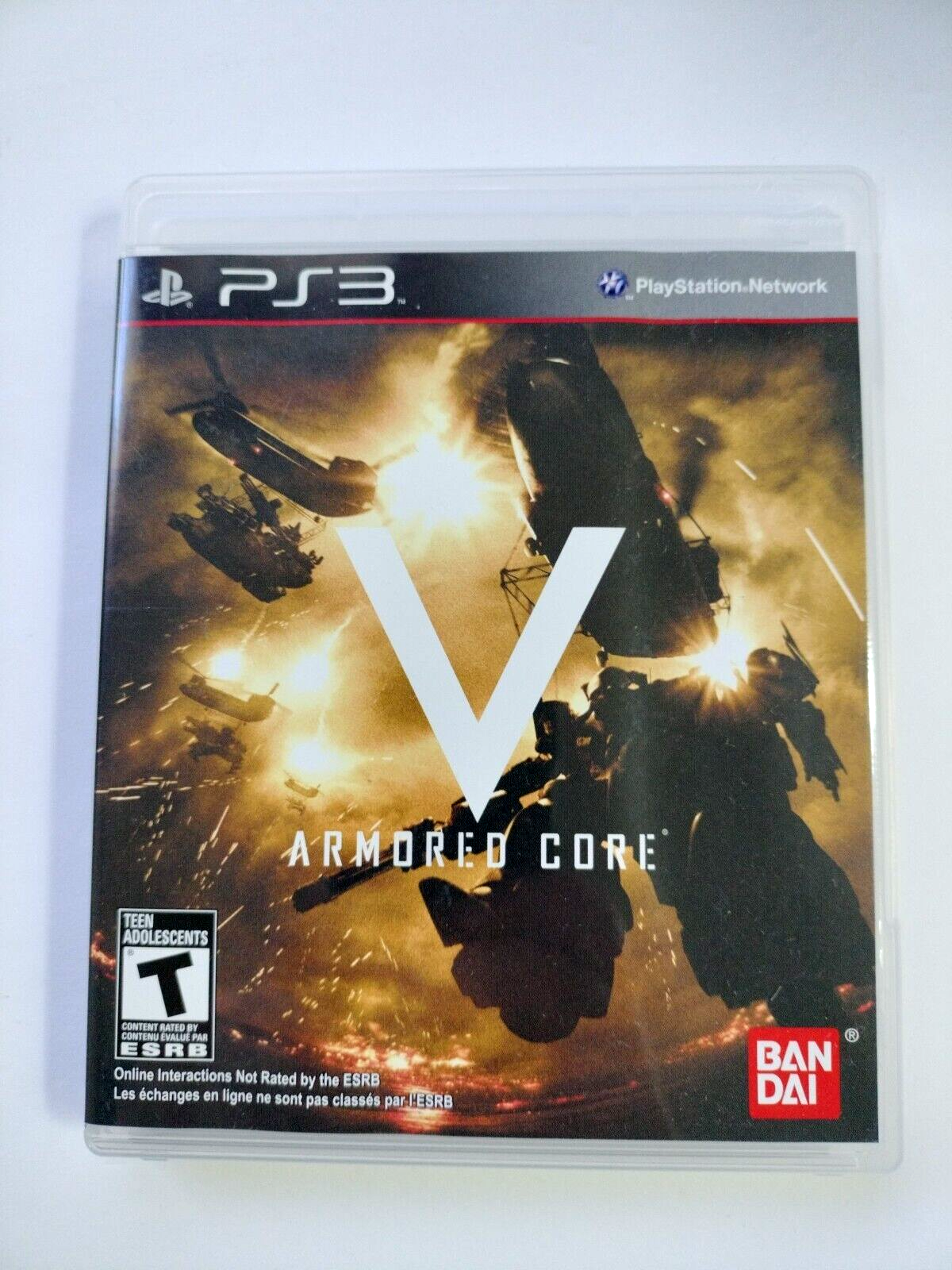 Replacement Authentic Case ONLY - Armored Core V 5