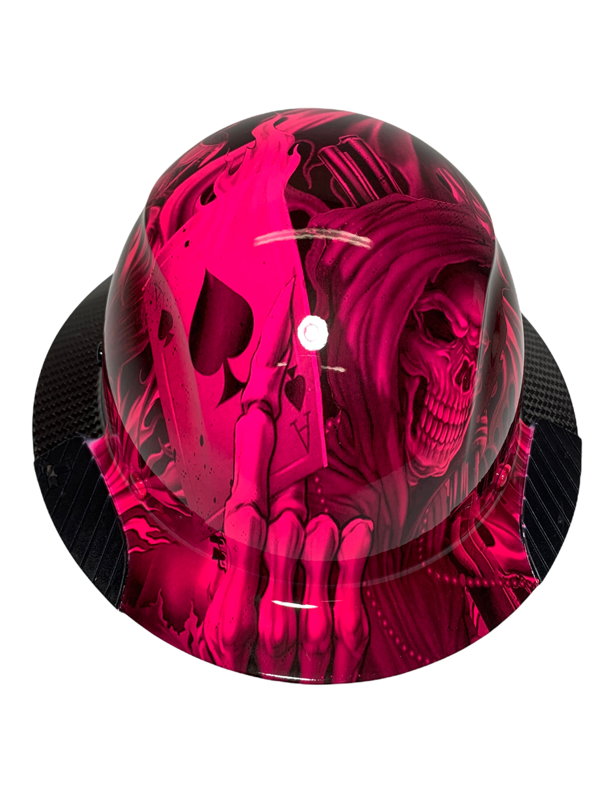 Black and hot Pink Ace of Skull Lift DAX Fifty 50 Carbon
