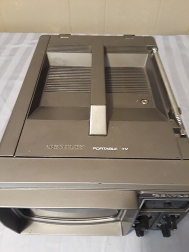 Vintage Bentley Black and White TV - 5 Inches