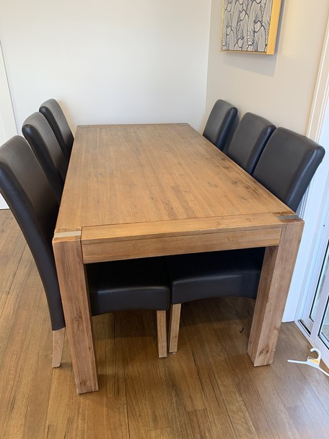 Silverwood Dining Table and 6 chairs | Dining Tables 