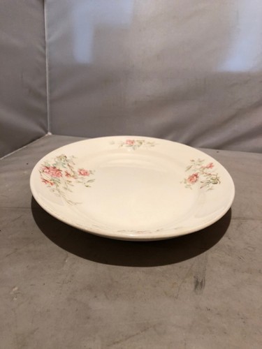 Vintage Edwin Knowles China Co. Serving Platter Pink Floral Rose