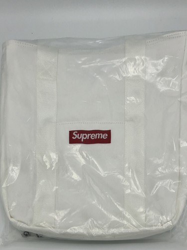 Supreme Canvas Tote FW20 シュプリーム キャンバス Supreme Canvas Tote White - FW20 - US