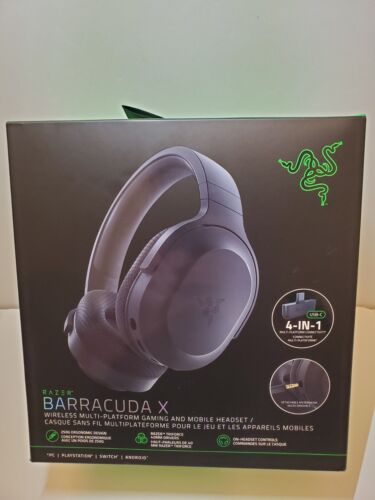 New & Sealed Razer Barracuda X-Wireless Multi-Platform Gaming Headset Black 810056141691 | eBay New & Sealed Razer Barracuda X-Wireless Multi-Platform Gaming Headset Black 810056141691 | eBay