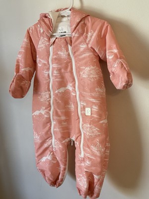 Moomin By Reima Full Body Wind Fleece Pink NWOT RAIN WINDBREAKER OUTDOOR PLAY